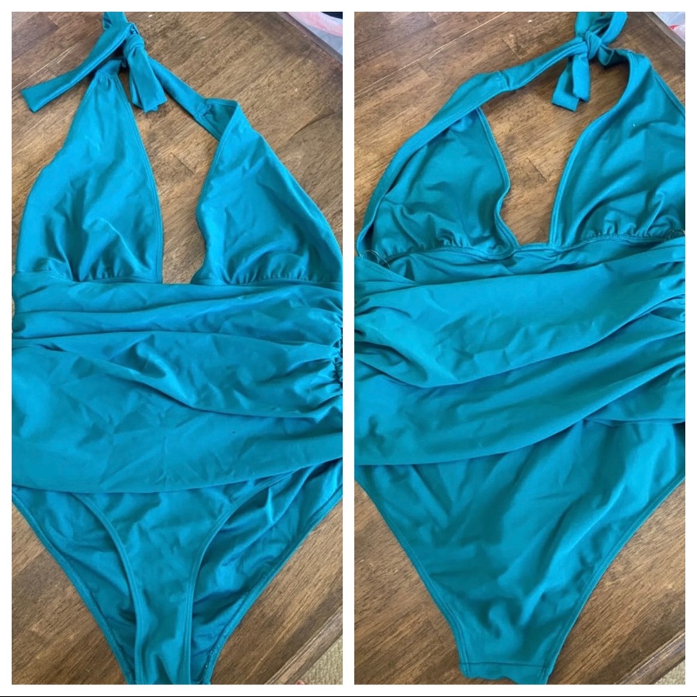 Forever 21 plus size one piece swimsuit